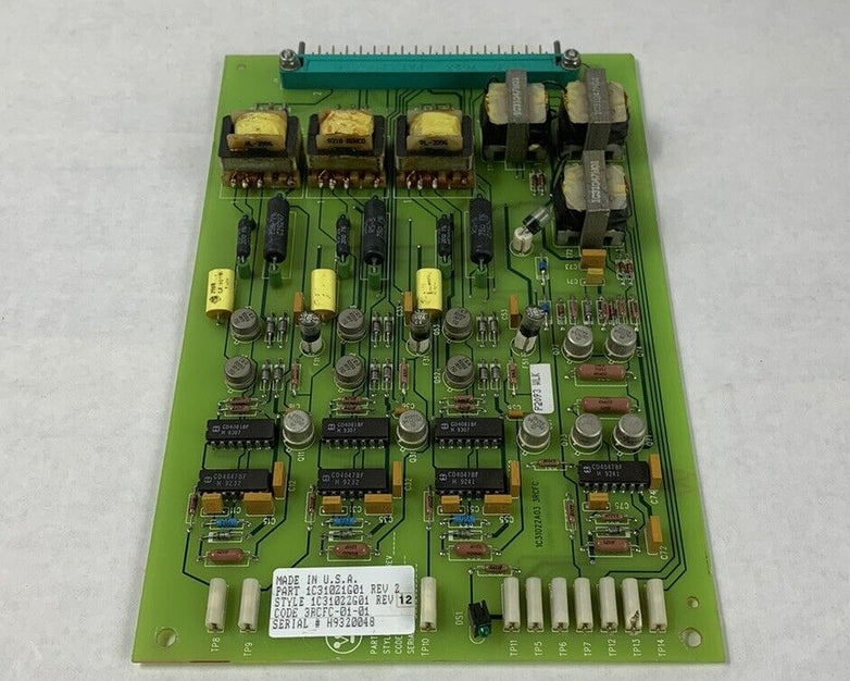 Westinghouse 1C31021G01 Rev 2 Firing Circuit Card