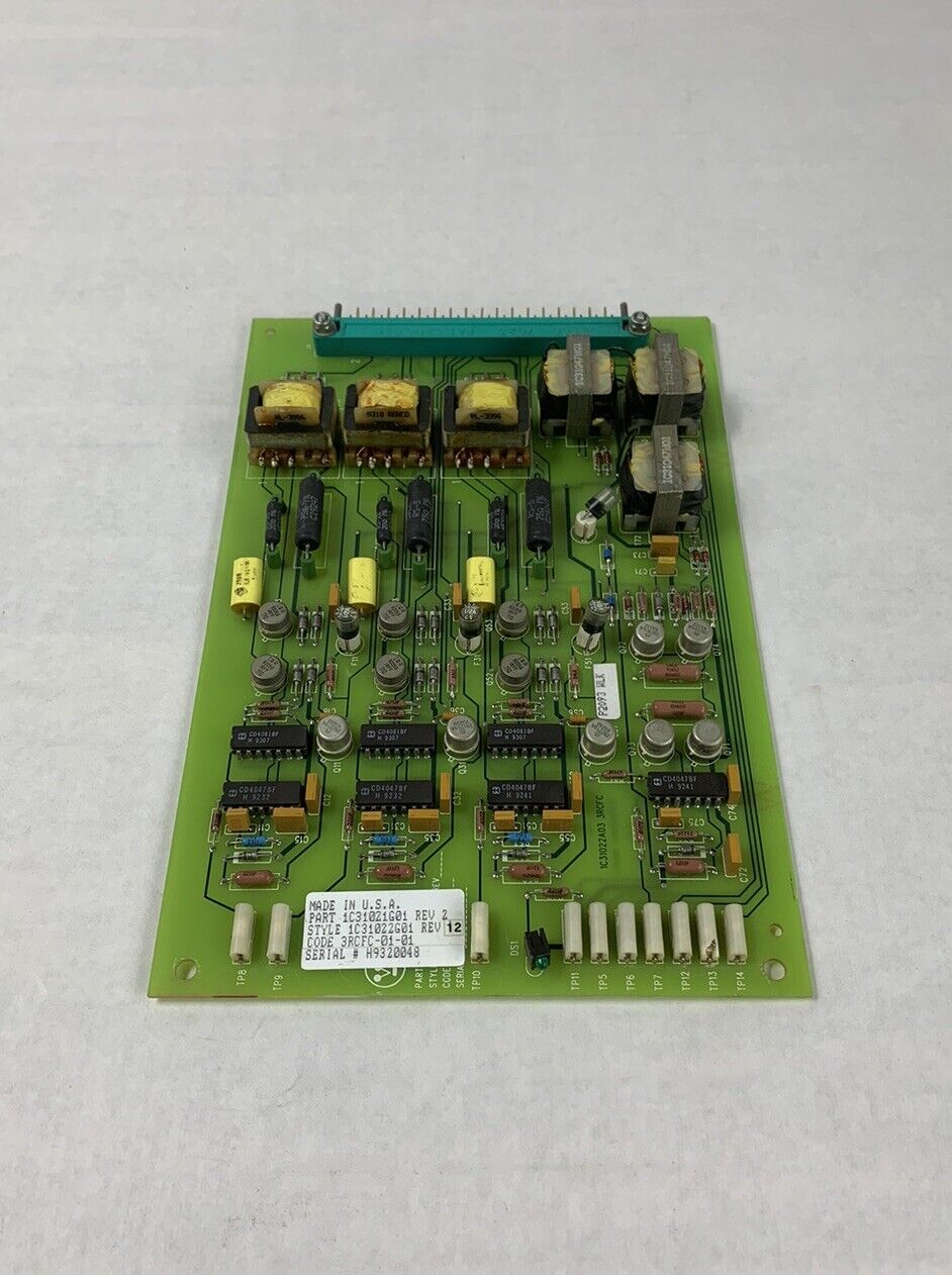 Westinghouse 1C31021G01 Rev 2 Firing Circuit Card