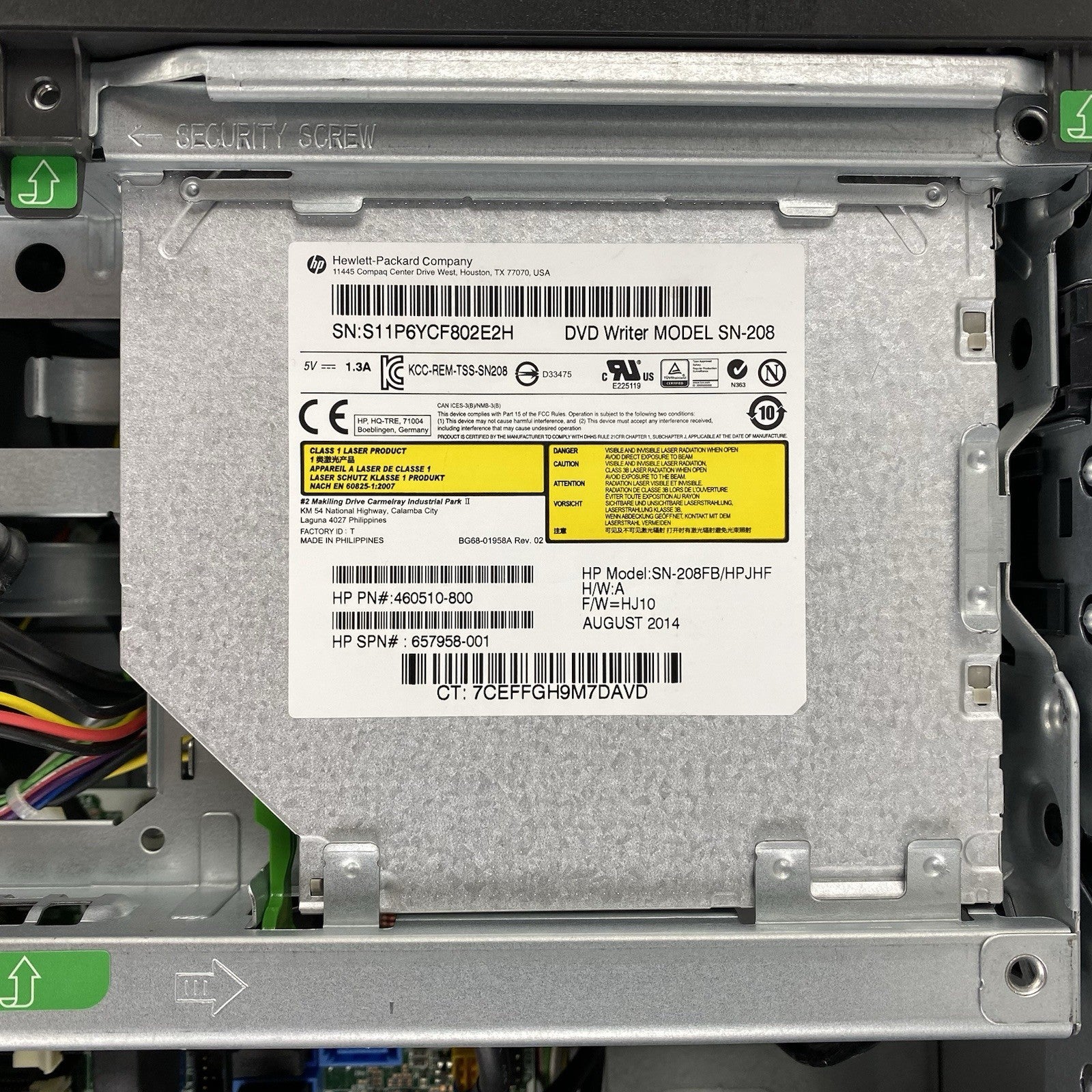 HP EliteDesk 800 G1 SFF Intel Core i5-4590 3.3GHz 4GB RAM No HDD No OS