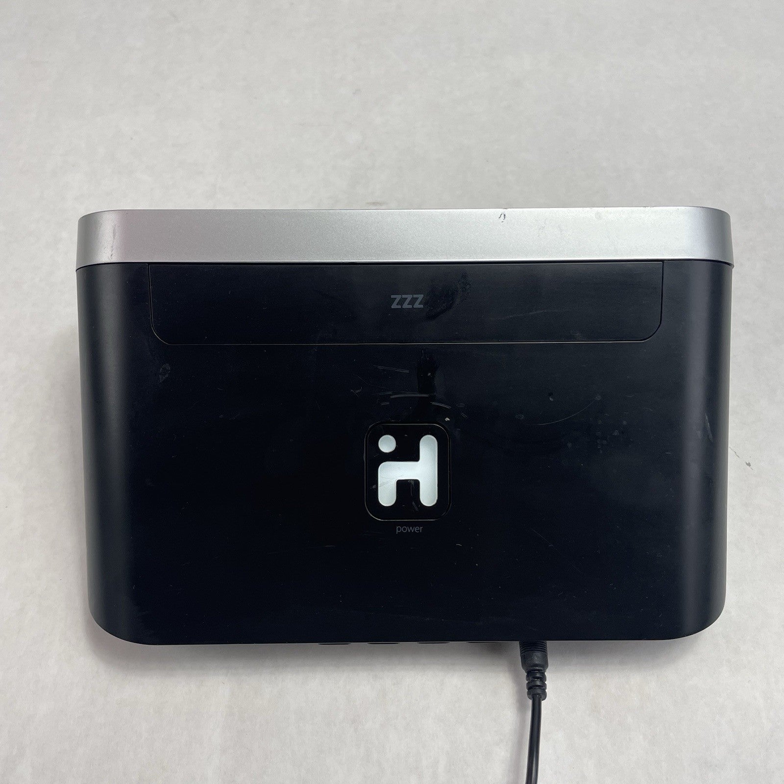 iHome iA5 AM/FM Alarm Clock Radio Speaker Dock Adapter Tested No Power Cord5