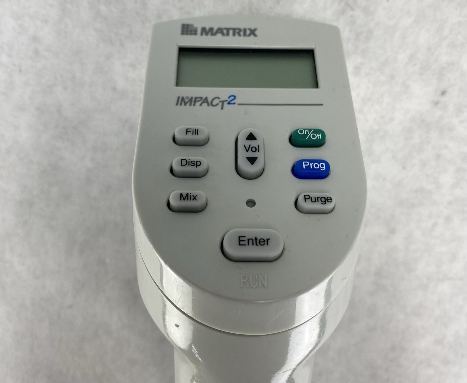 Matrix Impact 2 1250 uL Single Channel Electronic Pipette No AC Adapter Untested