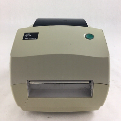 Zebra TLP 3844-Z Thermal Printer Self Tested Parts and Repair No Power Supply