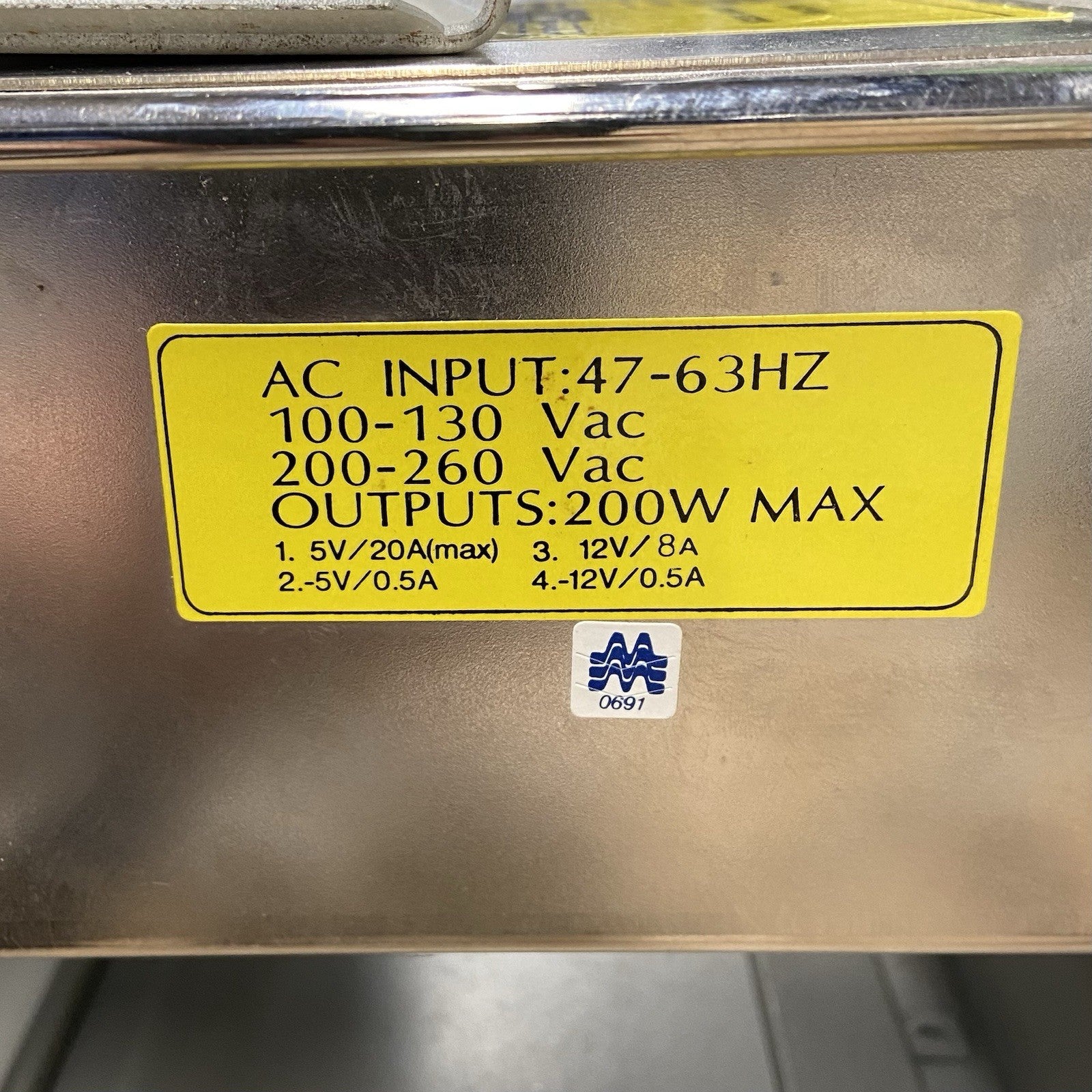 Vintage AT Desktop Computer Case Magironic 200W AT Power Supply10