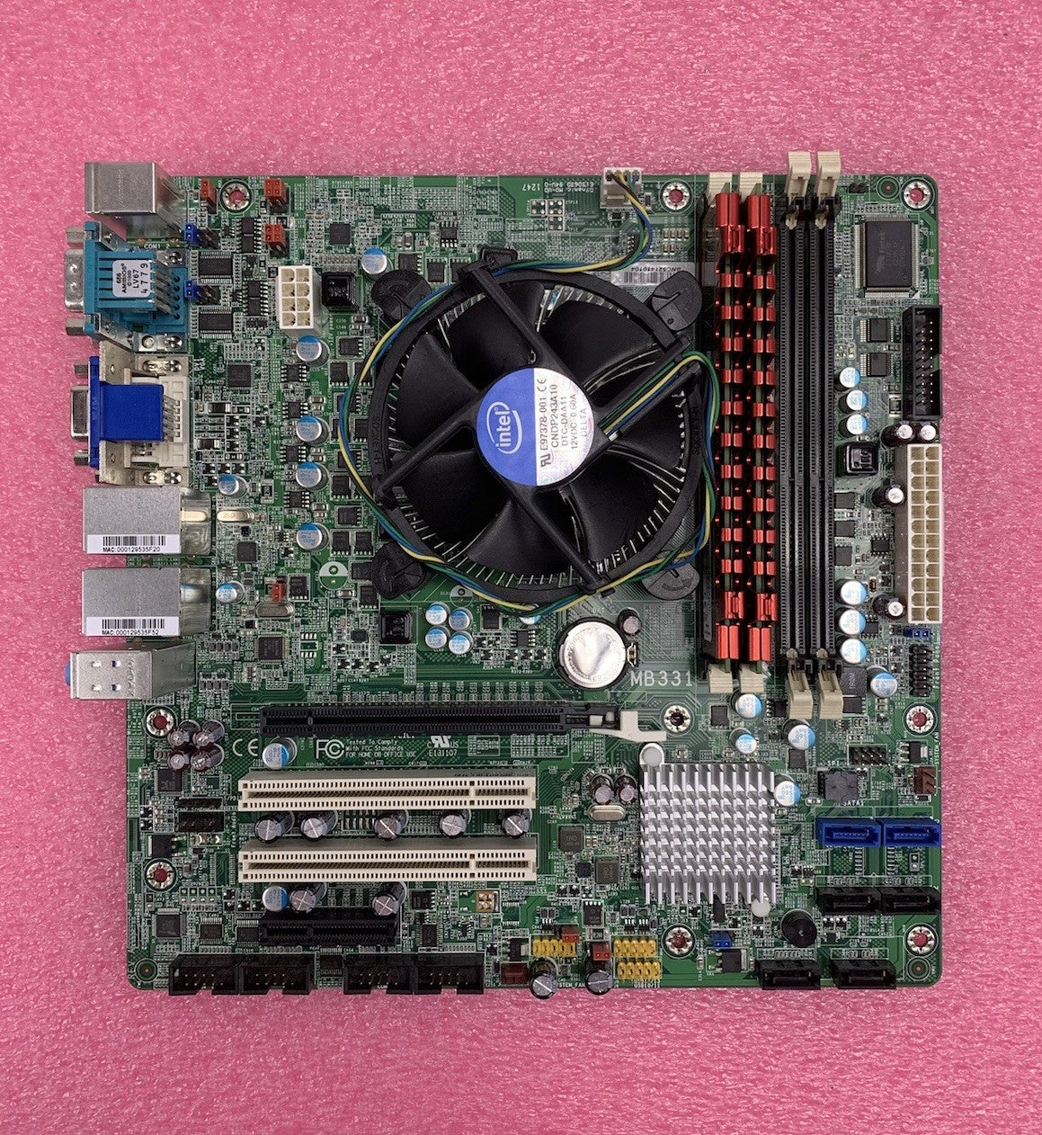 Intel MB331 Motherboard Intel Core i5-2310 2.9GHz 4GB RAM w/ Shield