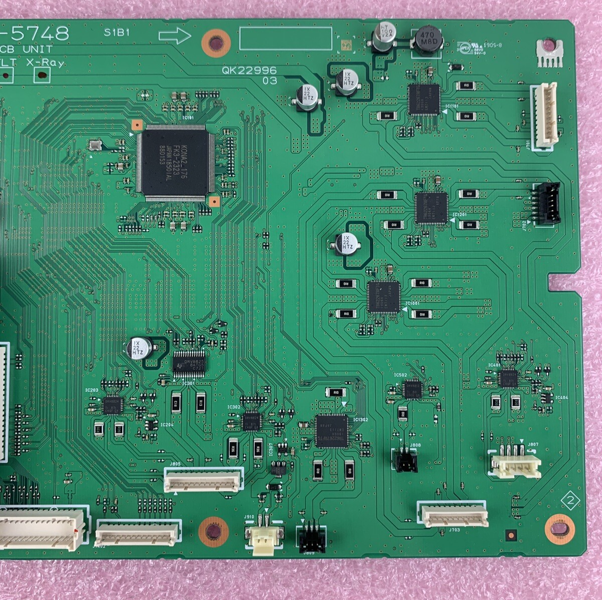 Canon QM7-5748 MCNT PCB Unit Board Pulled From Powered Canon WG7250F