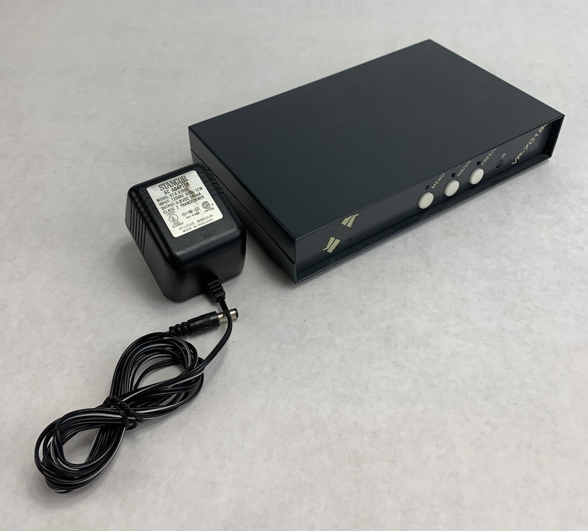 Kramer VP-701SC Video Scan Converter w/ AC Adapter Power Supply