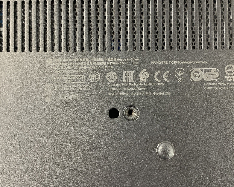 HP EliteBook 850 G3 Laptop 15.6" i7-6600U 2.6 GHz 16 GB RAM No OS No HDD No AC