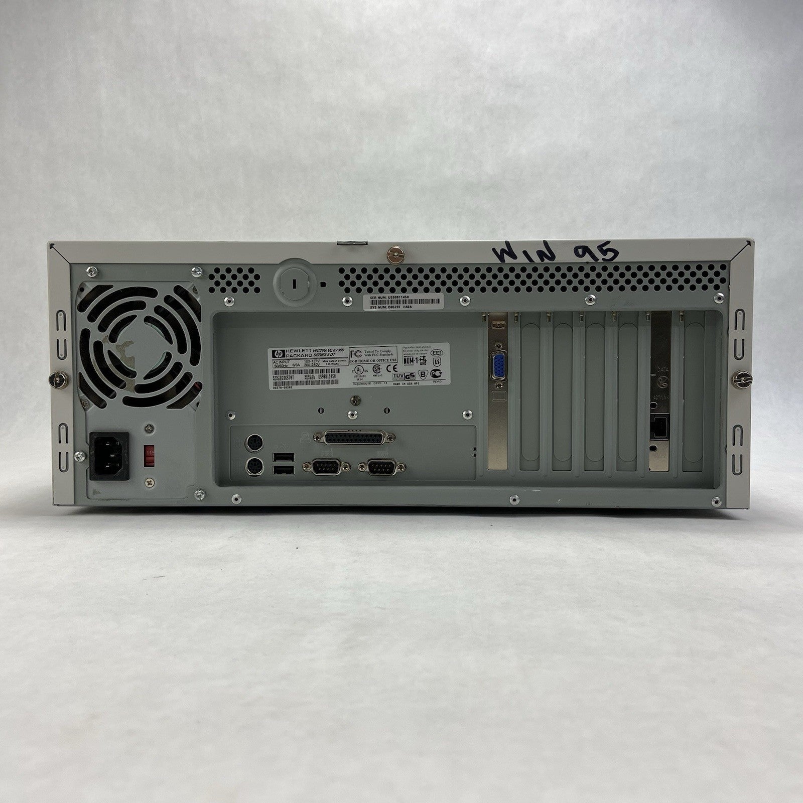 HP Vectra VE 6/350 DT Intel Pentium II 350MHz 160MB RAM No HDD No OS4