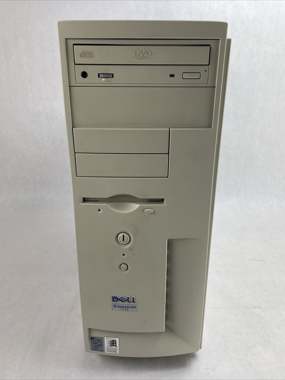 Dell Dimension V350 MT Intel Pentium II 350MHz 64MB RAM No HDD No OS