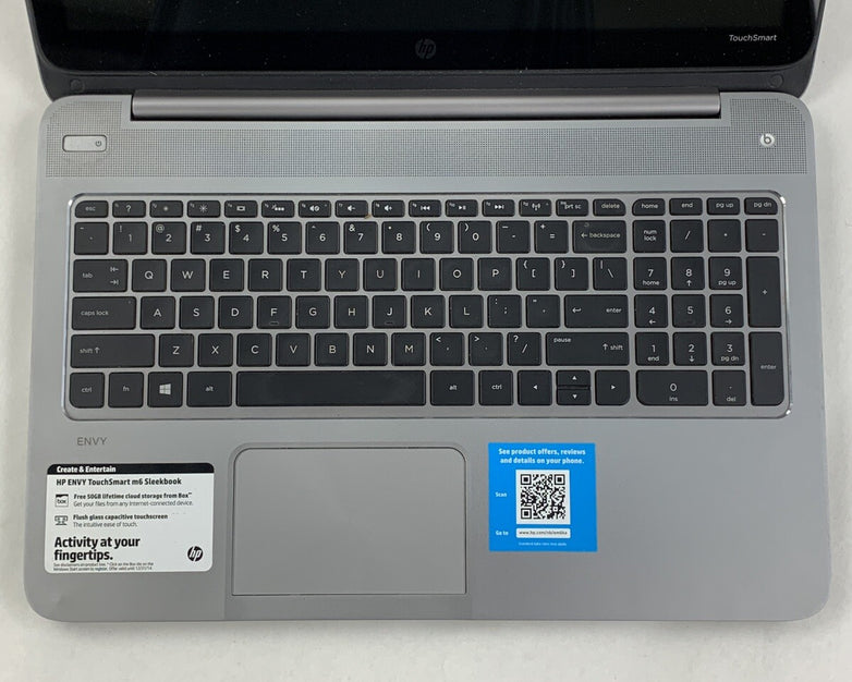 HP Envy TS M6 Sleekbook A10-5745M 8 GB Ram No OS No HDD No Batt No AC