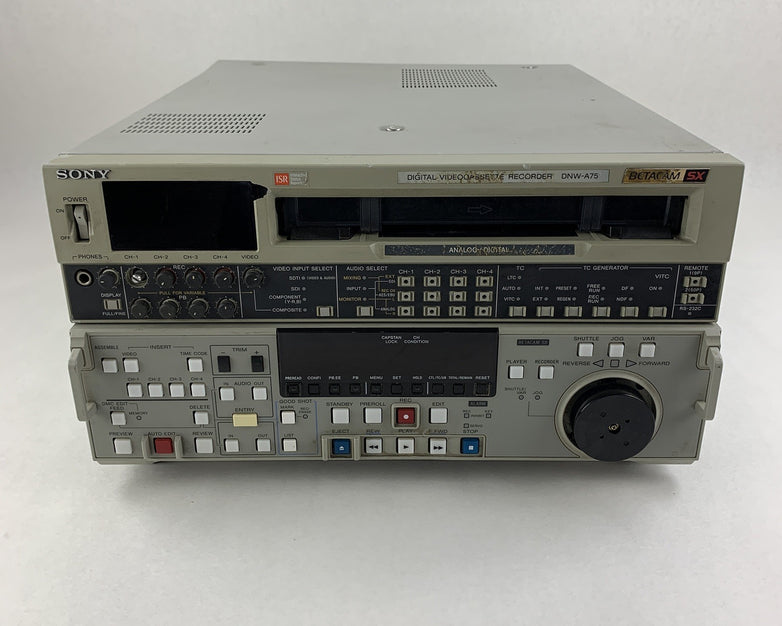 Sony DNW-A75 Digital Video Cassette Recorder Betacam Error 096 Parts and Repair