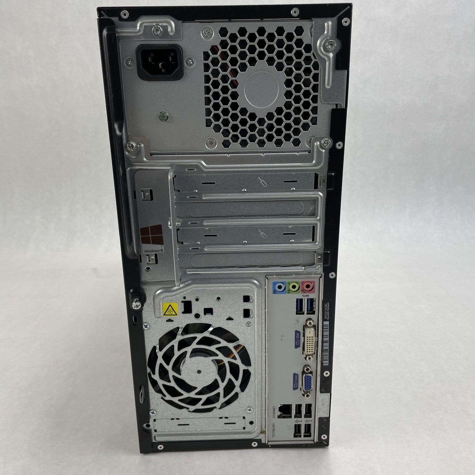 HP Pavilion 500-223 MT Intel Core i3-4130 3.4 GHz 8 GB RAM No HDD No OS