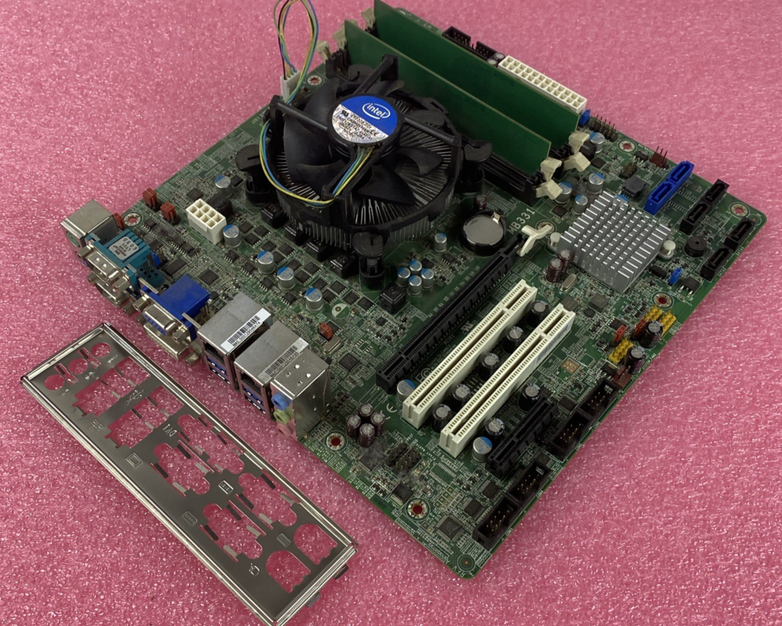 Intel MB331 Motherboard Intel Core i5-3550 3.30GHz 2GB RAM w/ Shield