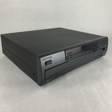 Kenwood CD-204 5-Disc CD Changer Missing Remote Broken Stop/Pause Buttons Tested