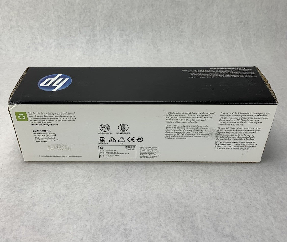 HP LaserJet 128A CE323A Magenta Print Cartridge Exp: Oct 20174