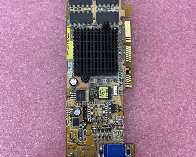 Asus V7100PRO 64MB PURE Nvidia Geforece 2 MX400 AGP VGA