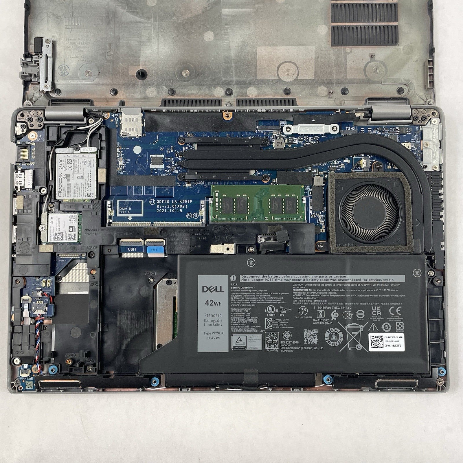 Dell Latitude 5420 14" i7-1165G7 2.80 GHz 8 GB RAM No SSD/OS/AC - READ19