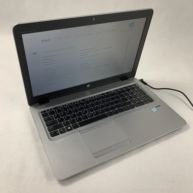 HP EliteBook 850 G3 Laptop 15.6" i7-6600U 2.6 GHz 16 GB RAM No OS No HDD No AC
