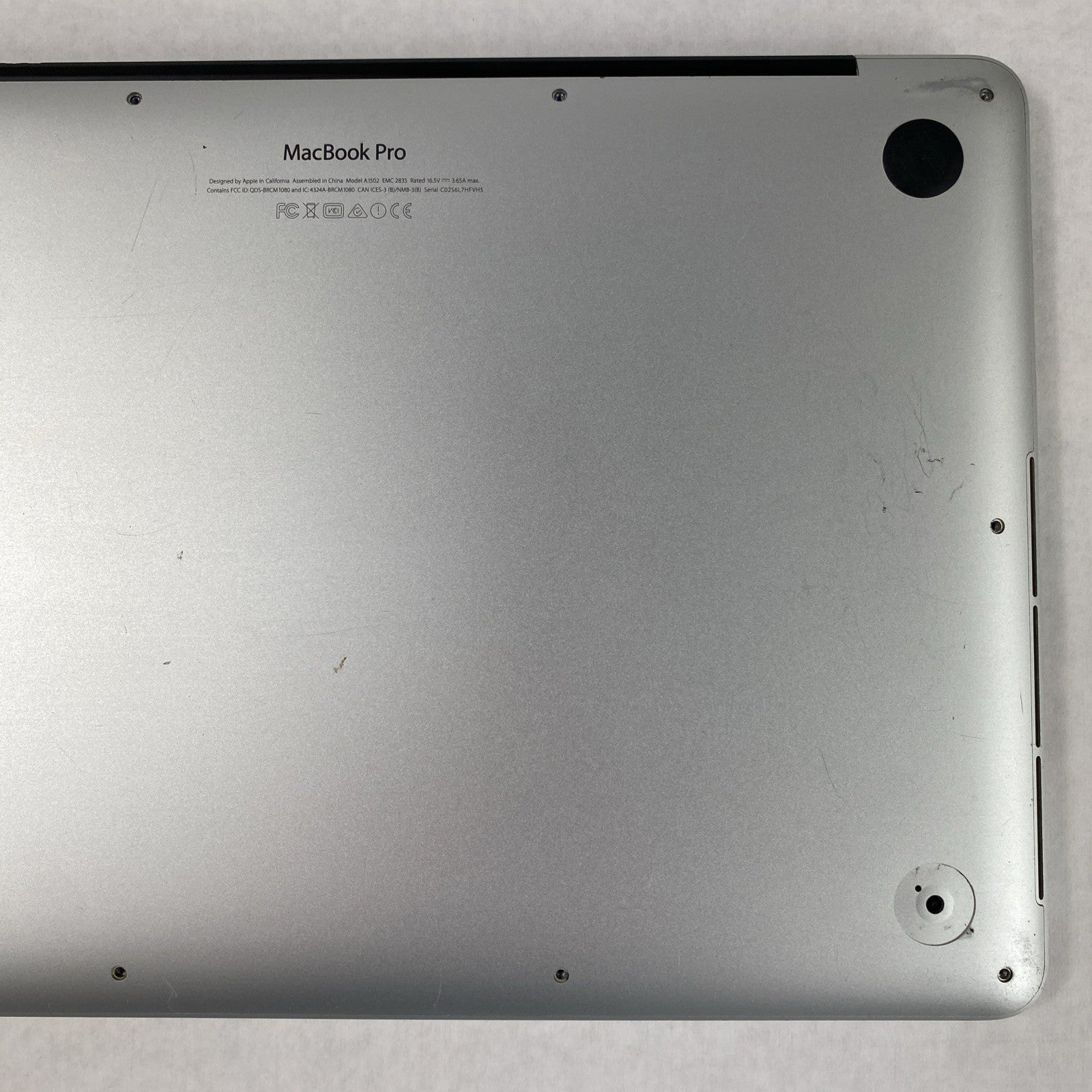 Apple MacBook Pro A1502 2015 13" Screen Keyboard Assembly  - No Motherboard