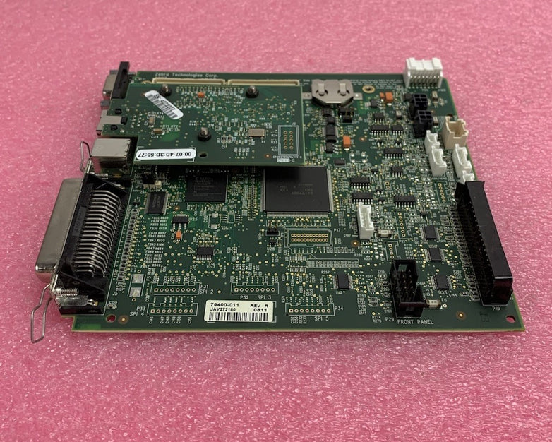 Zebra 79400-011 Rev R Main Logic Board for ZM400 Printer