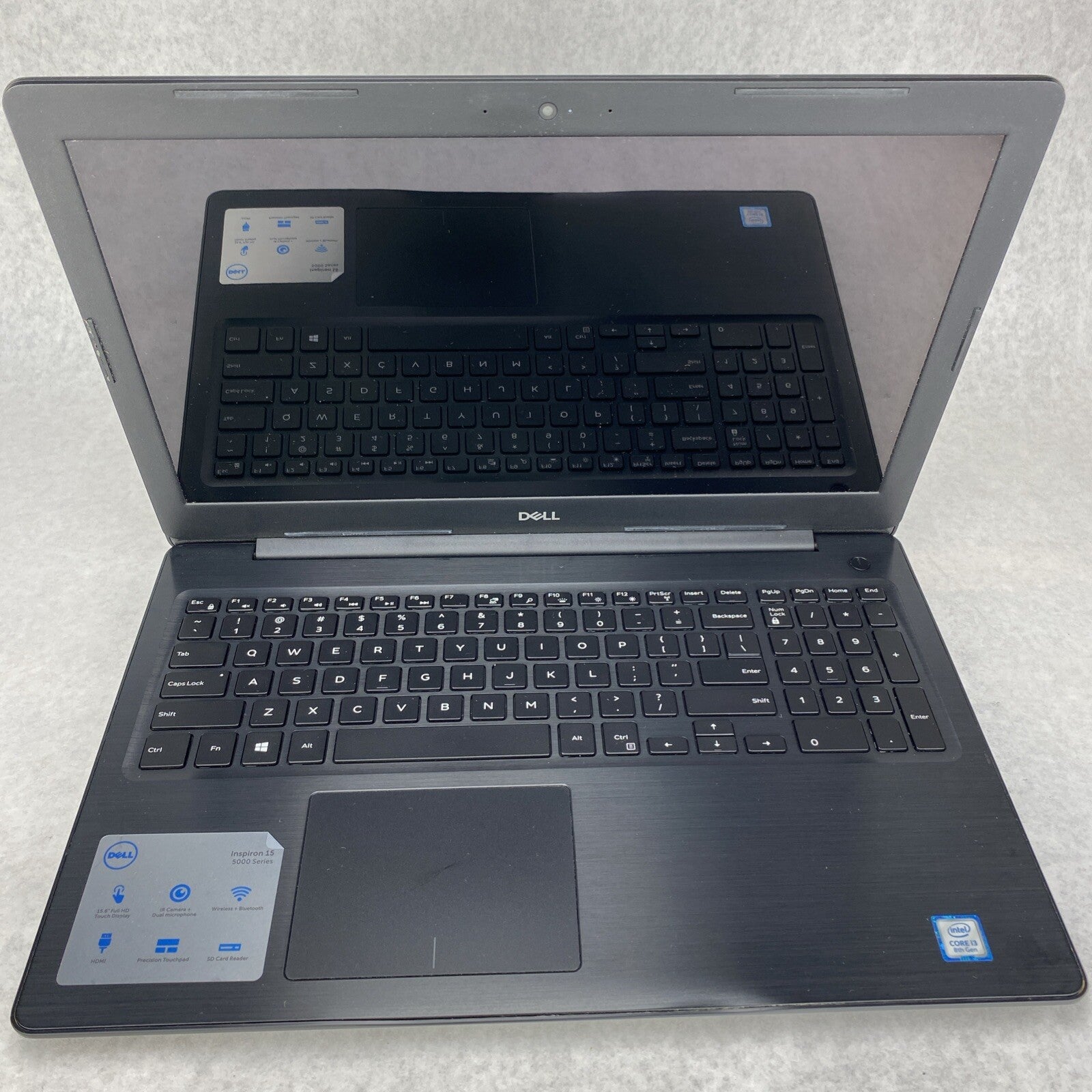 Dell Inspiron 5570 15.6" Intel Core i3-8130U 2.20GHz 12GB RAM No AC No HDD No OS