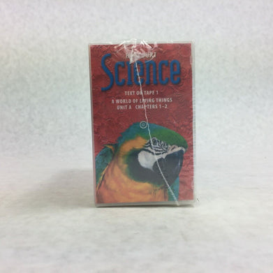 Harcourt Science Grade 4 Text On Tape Units A-F (Lot of 11)
