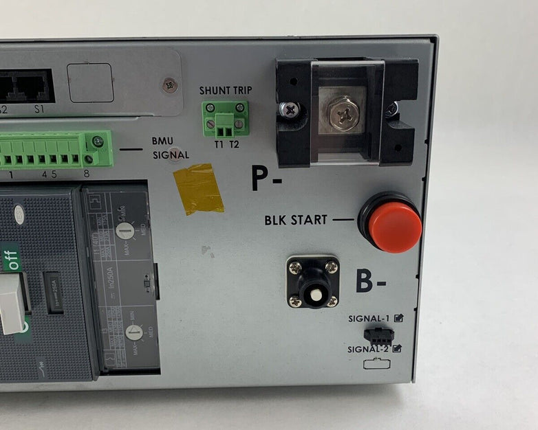 Eaton UCB600V250AB00 Battery Control Box 600VDC 250A w/ ABBSace in250A Breaker