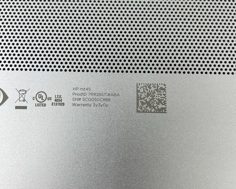HP mt45 14" AMD Ryzen 3 Pro 3300U 2.10 GHz 4 GB RAM No SSD/OS/AC