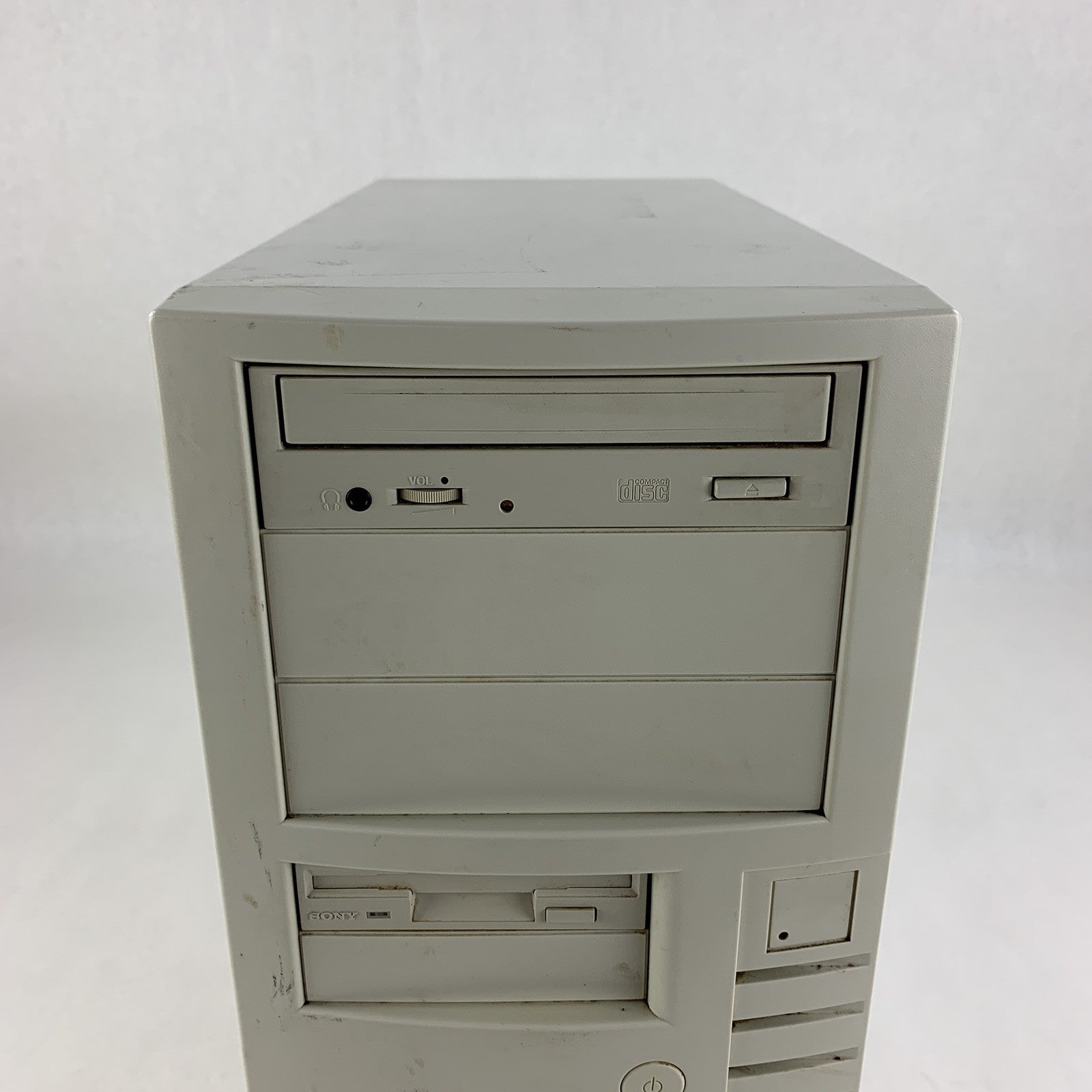 Unbranded Vintage Retro PC Desktop Computer Barebones Chassis No Power Supply