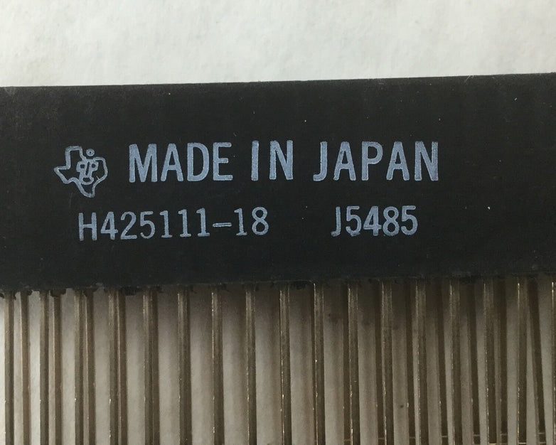 Texas H425111-18 (J5485) Connector Receptacle
