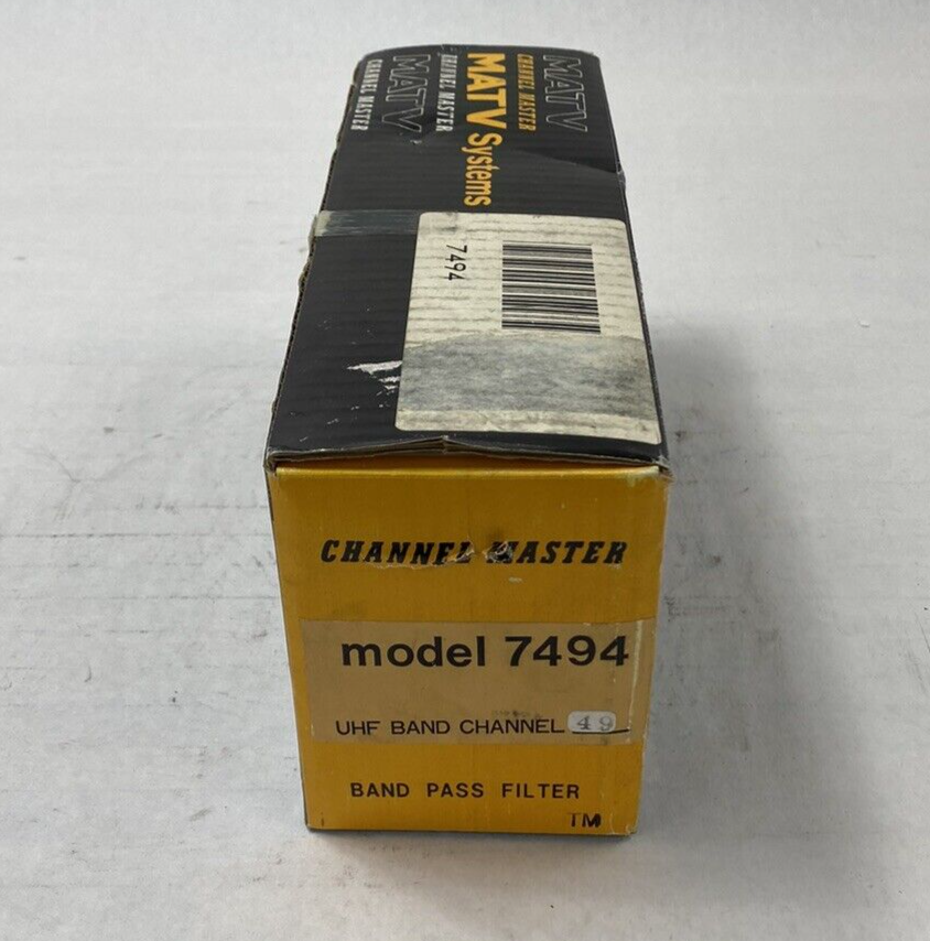 Channel Master MATV Systems Model 7494 Band Pass Filter UHF Band Channel 49