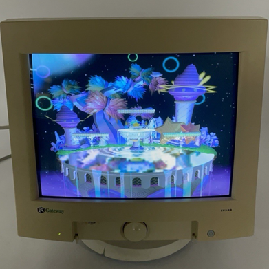 Gateway 14” CRT Computer Monitor EV500-069EV Tested
