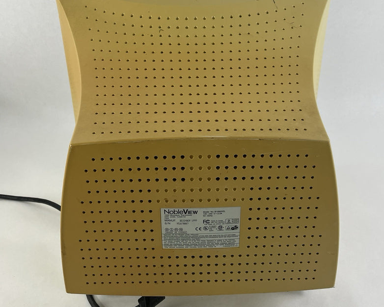 NobleView B1996NSL VGA CRT Monitor 18' - Tested