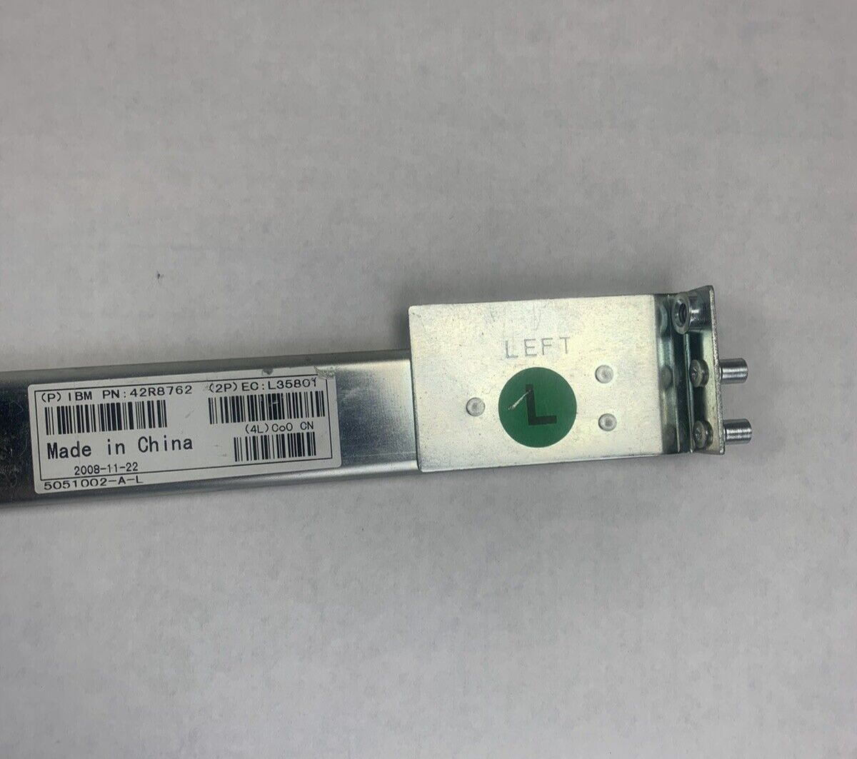IBM 42R8762 42R8763 Left and Right Server Rack Mount Slide Rails