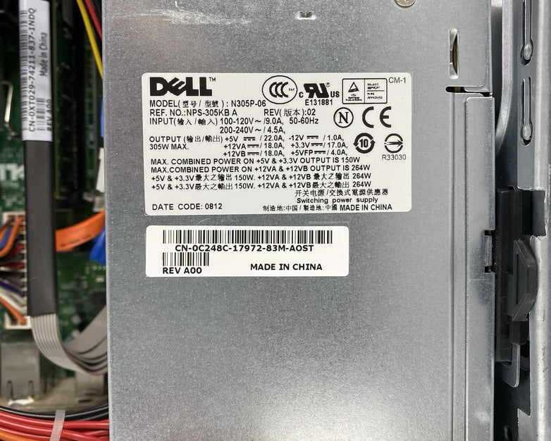 Dell OptiPlex 755 MT Intel Core 2 Duo E6550 2.33GHz 2GB RAM No HDD No OS