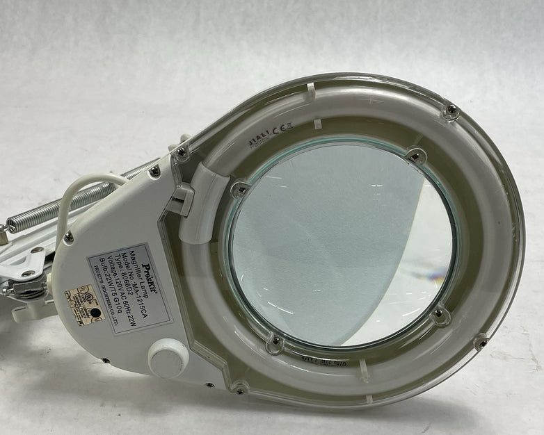 Pro'skit Magnifier Lamp MA-1215CA Without Lens Cover Lid.