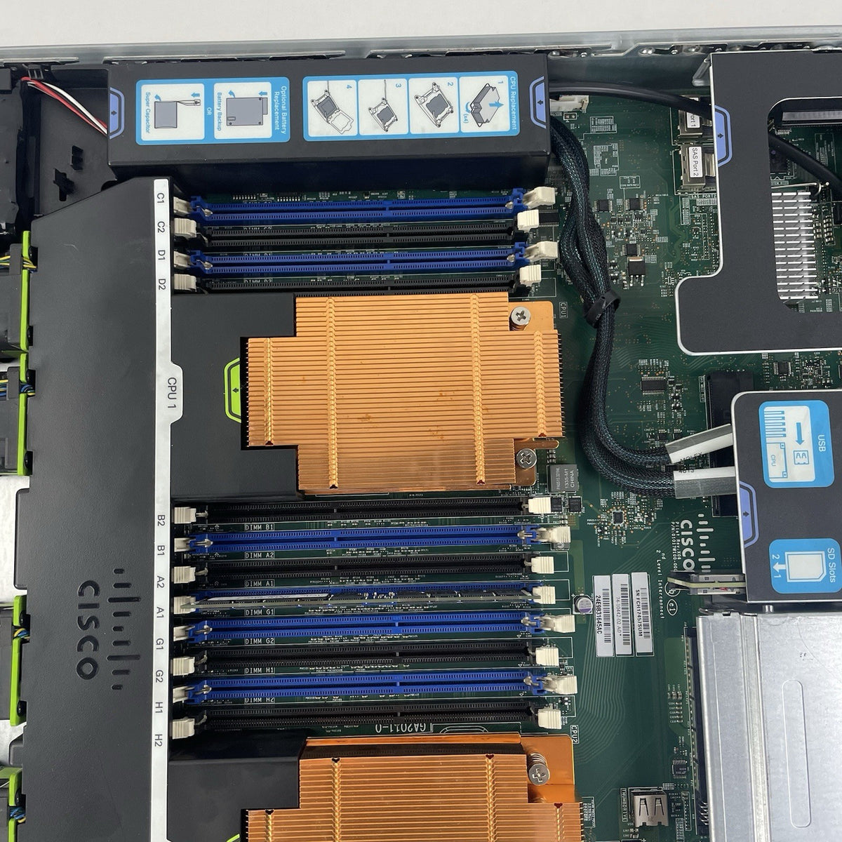 Cisco UCSC-C220-M3S 2x Xenon XS-2643 3.3GHz 32GB Ram - Tested16