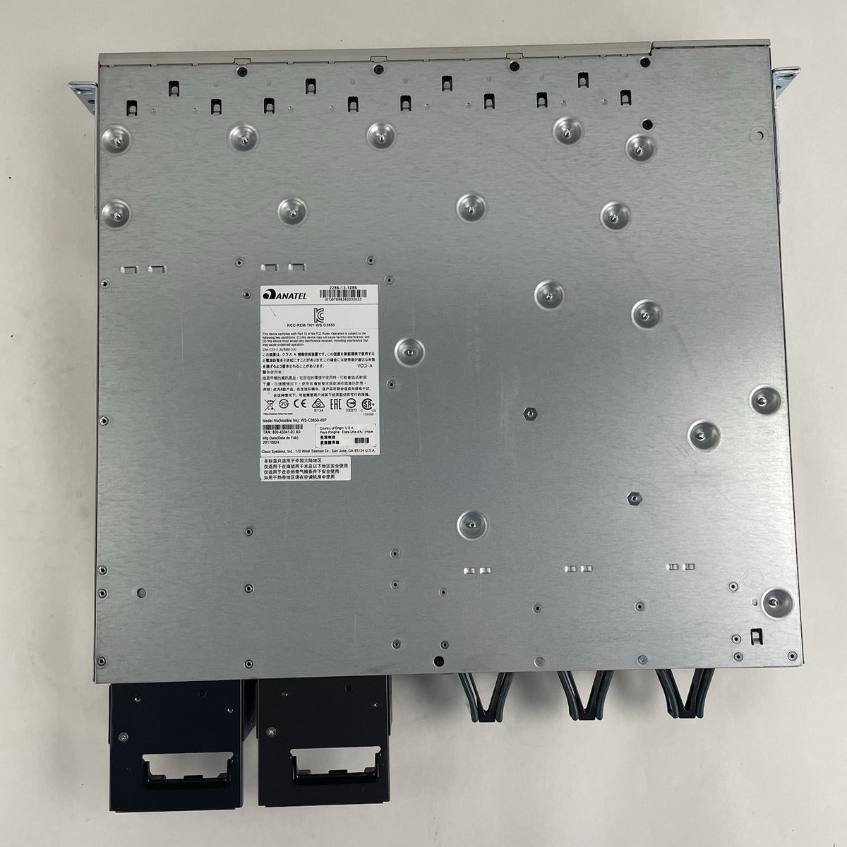 Cisco WS-C3850-48U-S V07 48-Port UPoE Switch  2x 1100W PSU Tested & Reset15