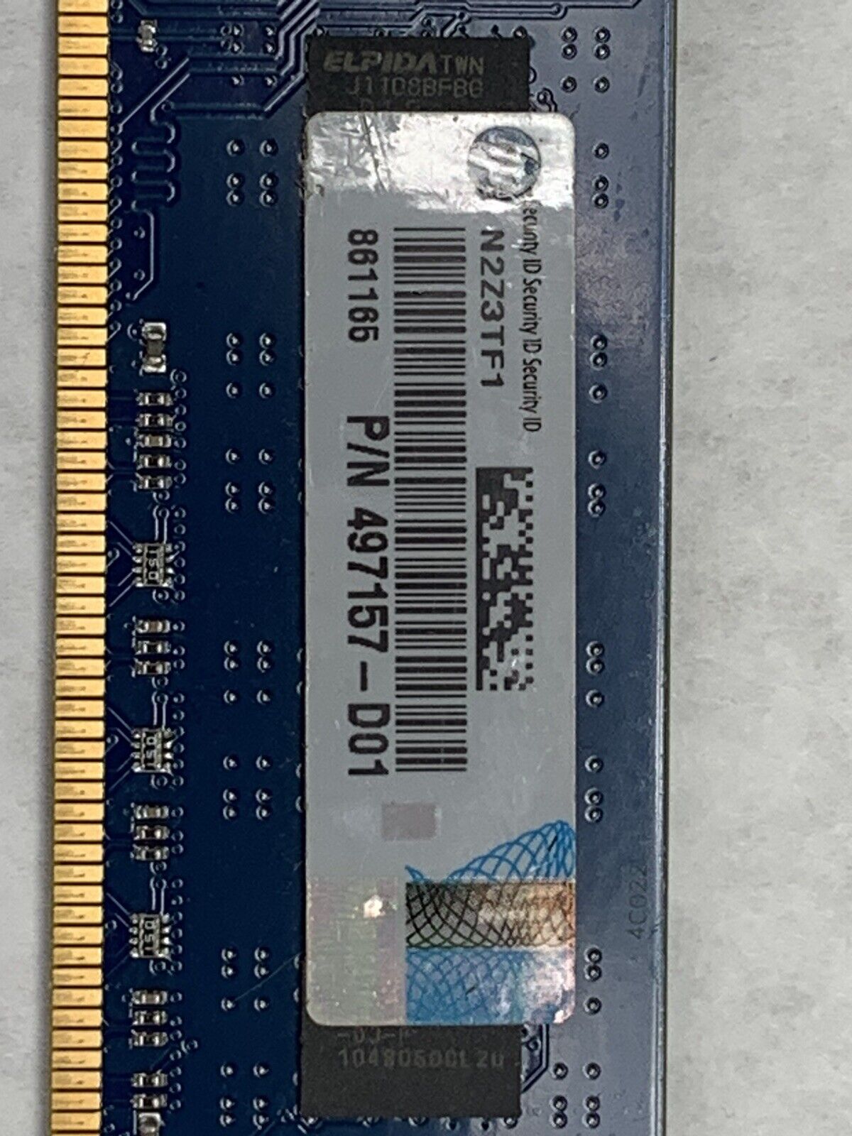 Lot ( 2 ) 2GB Kingston PC3-10600 DDR3-1333MHz non-ECC Unbuffered CL9 240pin DIMM