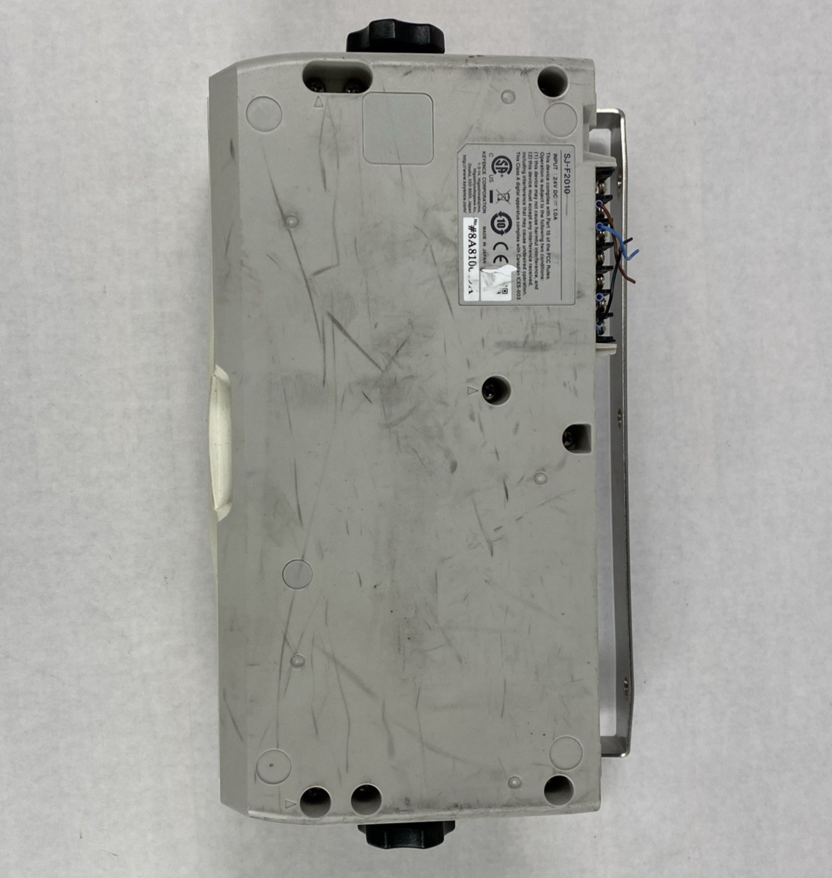 Keyence SJ-F2010 Electrostatic Discharge Blower 24V DC 1A Untested
