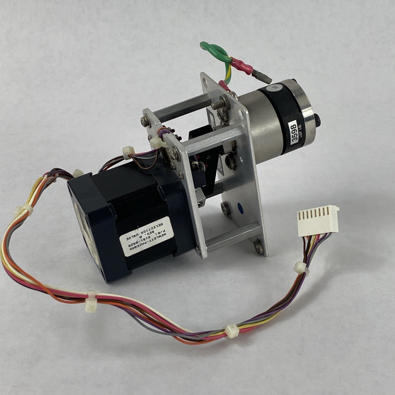 Rheodyne 7750E-030 6 Port Valve Oriental Motor C7733-9012K Vexta Stepping Motor7