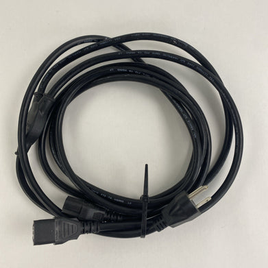 Volex E84516 Duo Cord Mix Lot w/ Volex LL2126 Power Cords Lot of 3