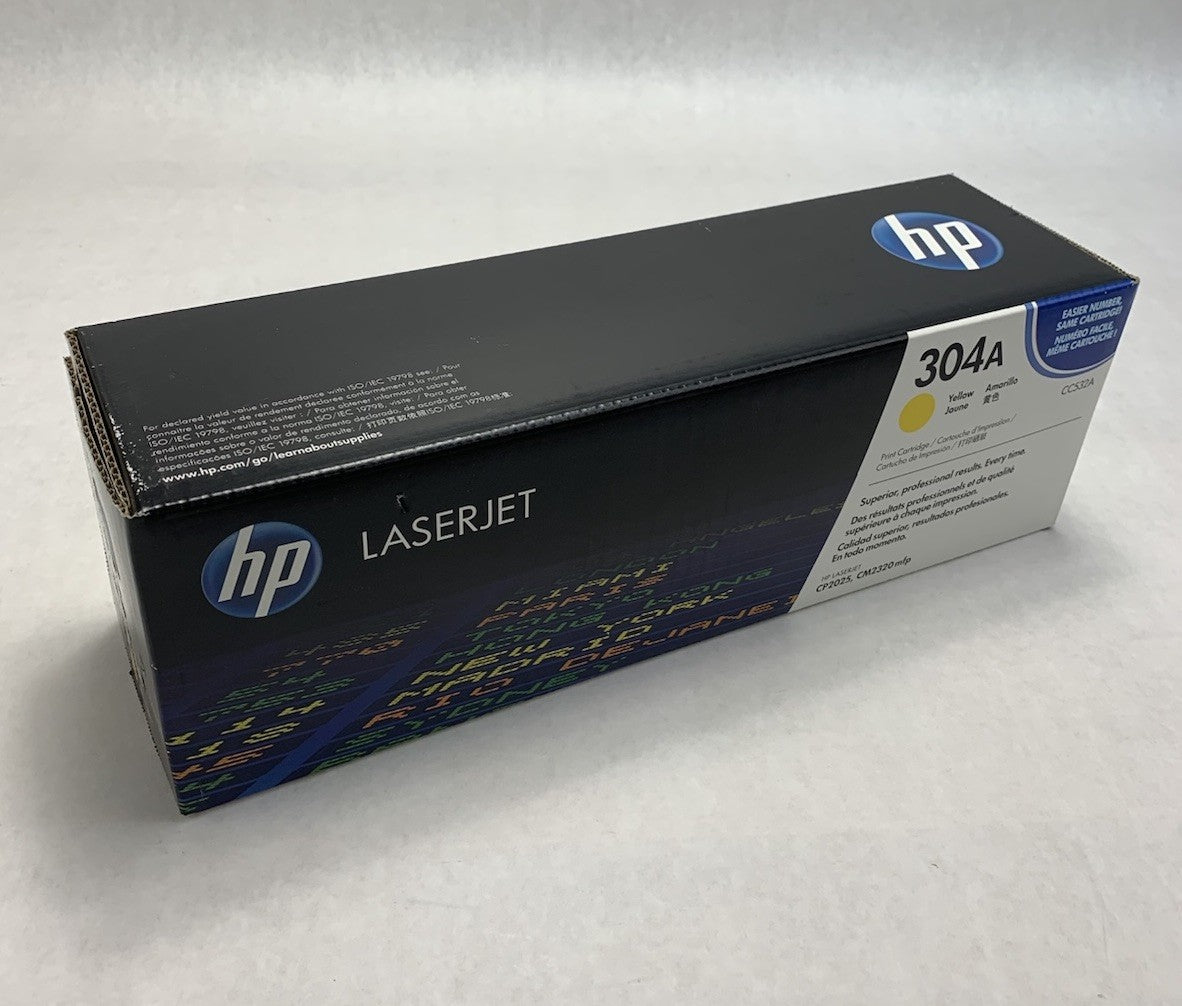 HP Laserjet 304A CC532A Yellow Print Cartridge Exp: June 20150