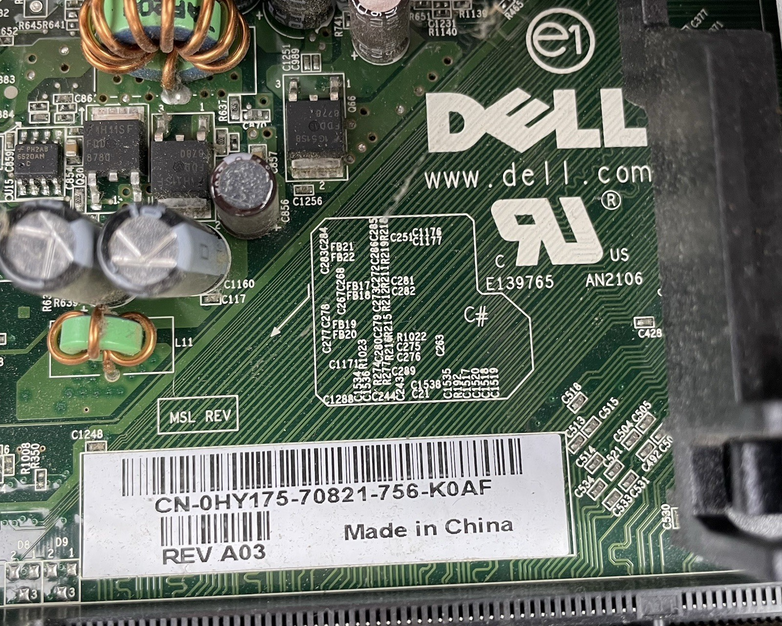 DELL Dimension C521 DT AMD Athlon 64 x2 1.90 GHz 1 GB Ram DVD-RW No HDD No OSS