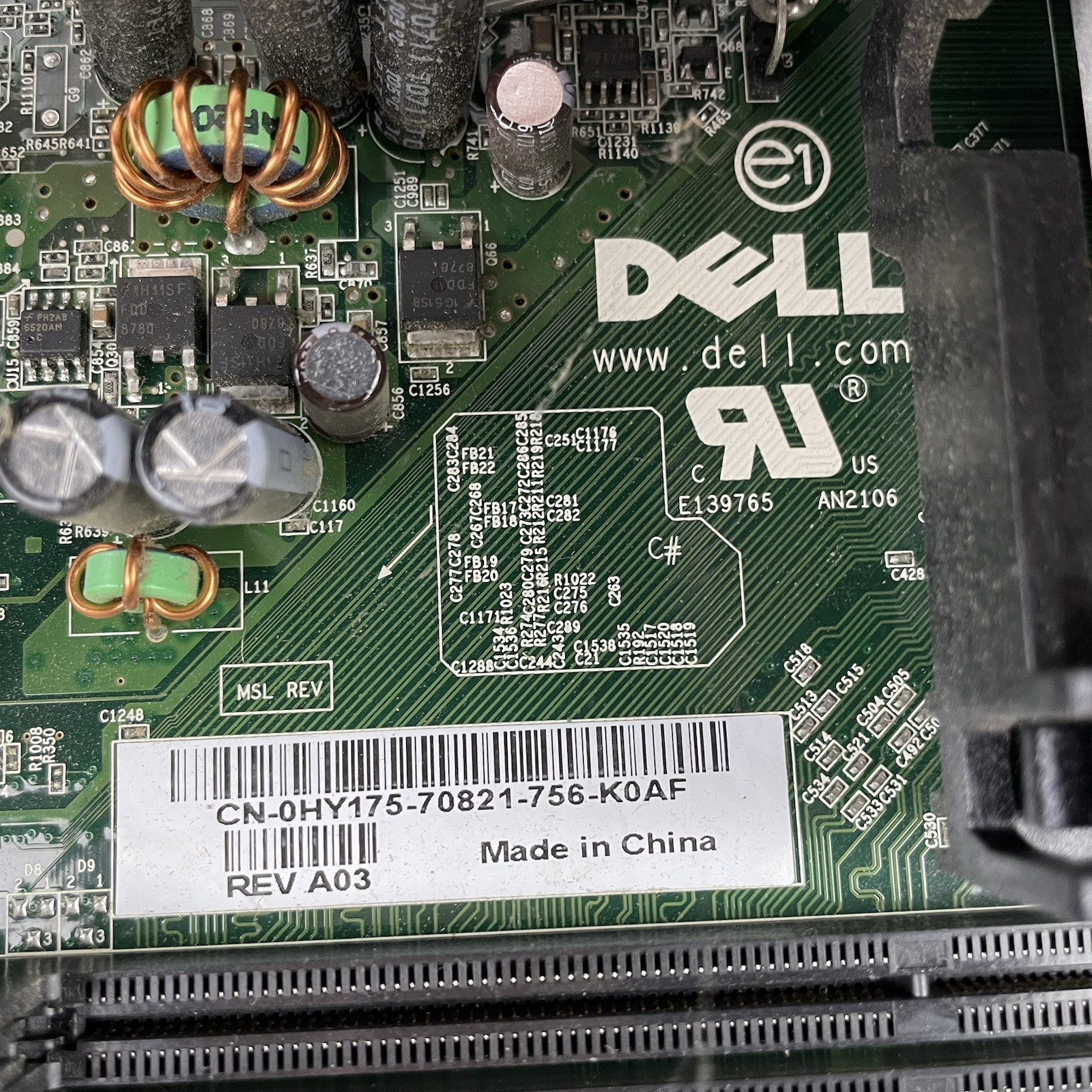 DELL Dimension C521 DT AMD Athlon 64 x2 1.90 GHz 1 GB Ram DVD-RW No HDD No OSS