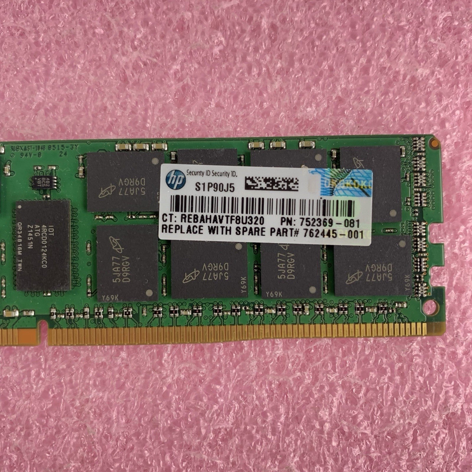 Micron MTA36ASF2G72PZ-2G1A2IG 16 GB PC4-17000 DDR4-2133MHz Server Memory Ram3