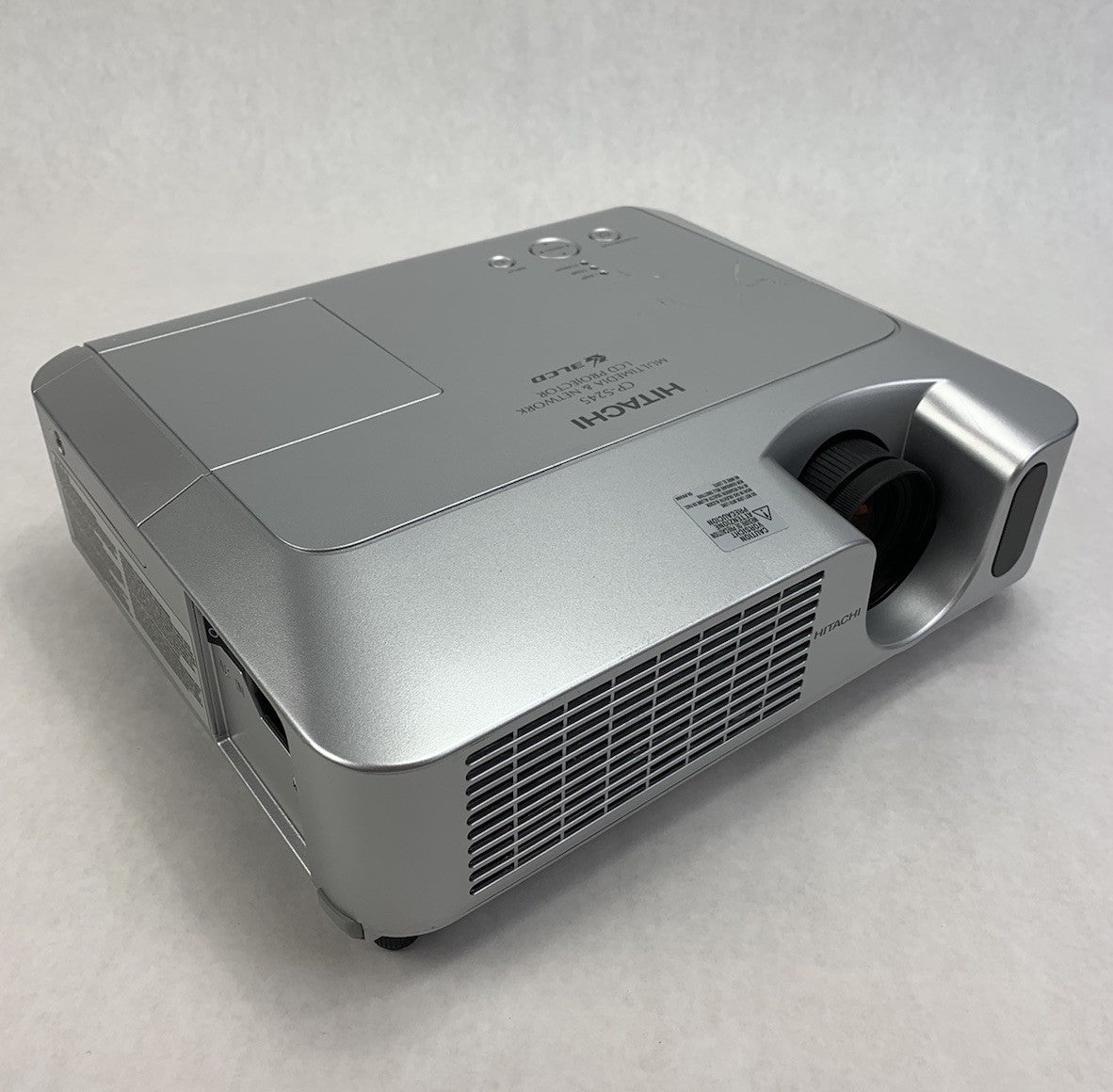 Hitachi CP-S245 LCD Lamp Projector No Remote 646 Lamp Hours