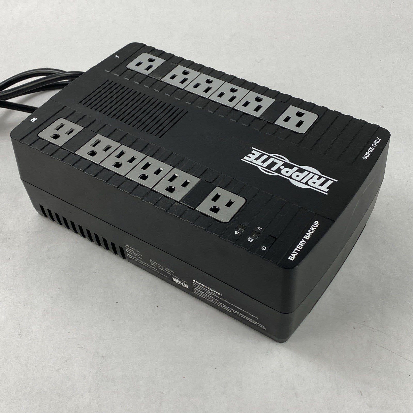 Tripp Lite AVR750U UPS Battery Backup 750VA 120V3