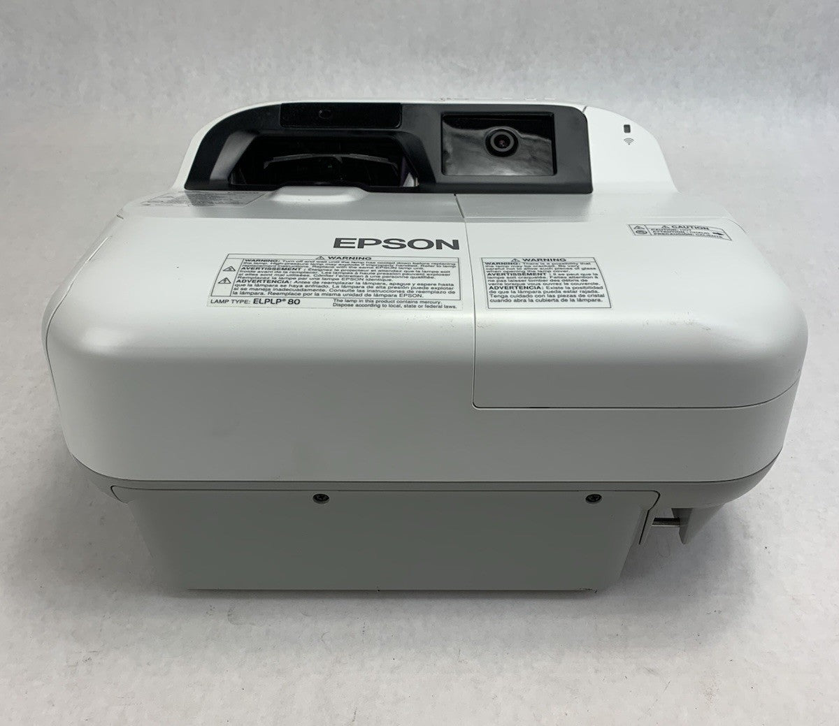 Epson BrightLink 595Wi H599A LCD Projector 2993 Lamp Hours - No Remote Loud Fan1