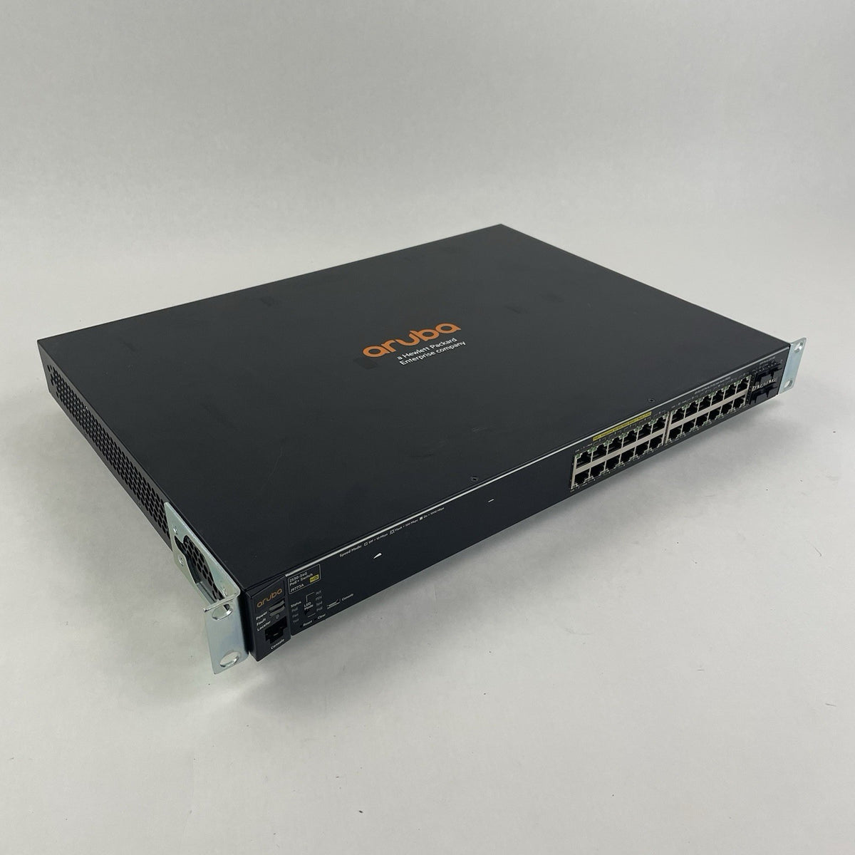 HP Aruba 2530-24G PoE+ J9773A 24-Port Gigabit Switch - Tested0